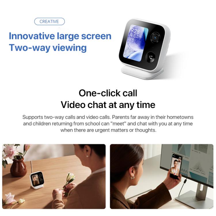 Original Xiaomi Smart Camera Video Call Edition Support One-click Call / AI Intelligent Detection Original Xiaomi Smart Camera Video Call Edition Support One-click Call / AI Intelligent Detection